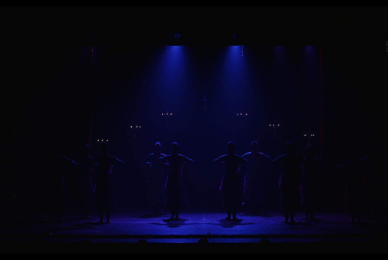 Freya performing Kathak